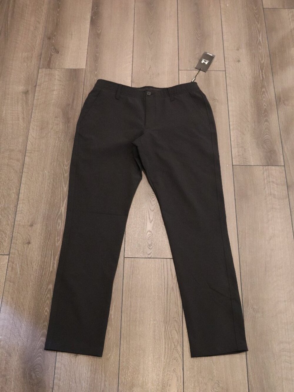 NWT Mens Black Under Armour Golf Pants Sz 34/32